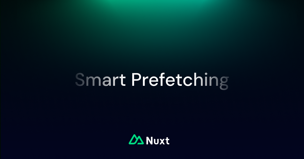 Introducing Smart Prefetching image