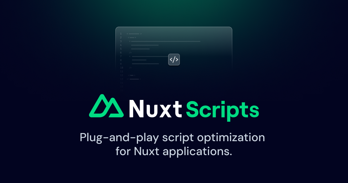 Introducing Nuxt Scripts image